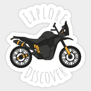 Explore Discover Sticker